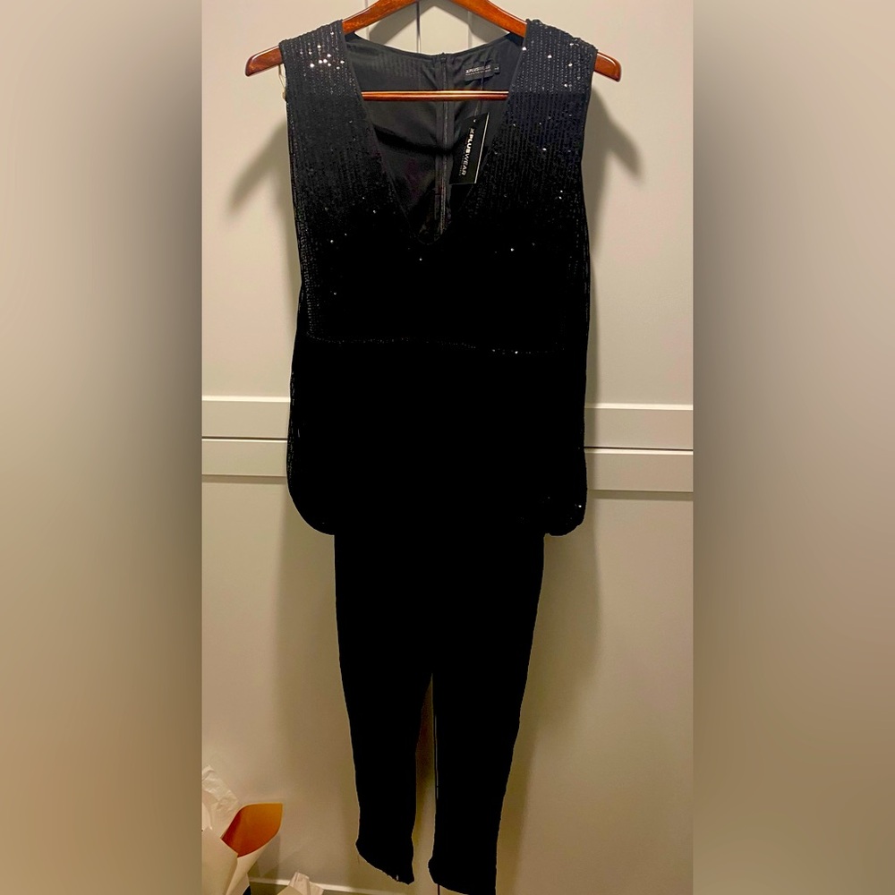 Black Evening Jumpsuit